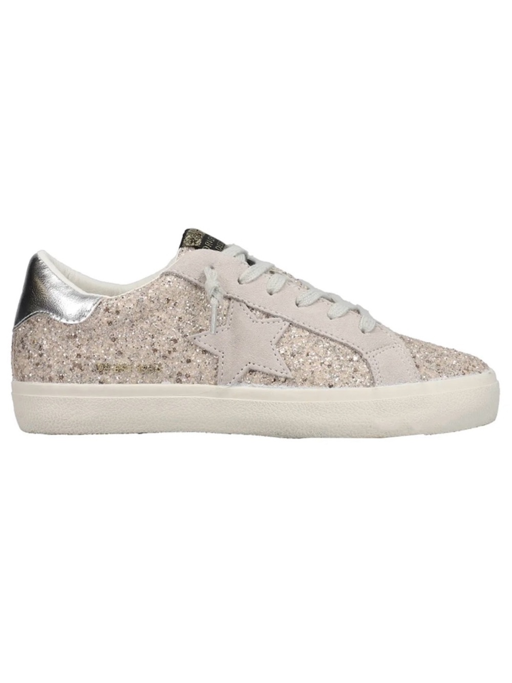 Vintage Havana Glitter Star Low-Top Sneakers - grey/Silver